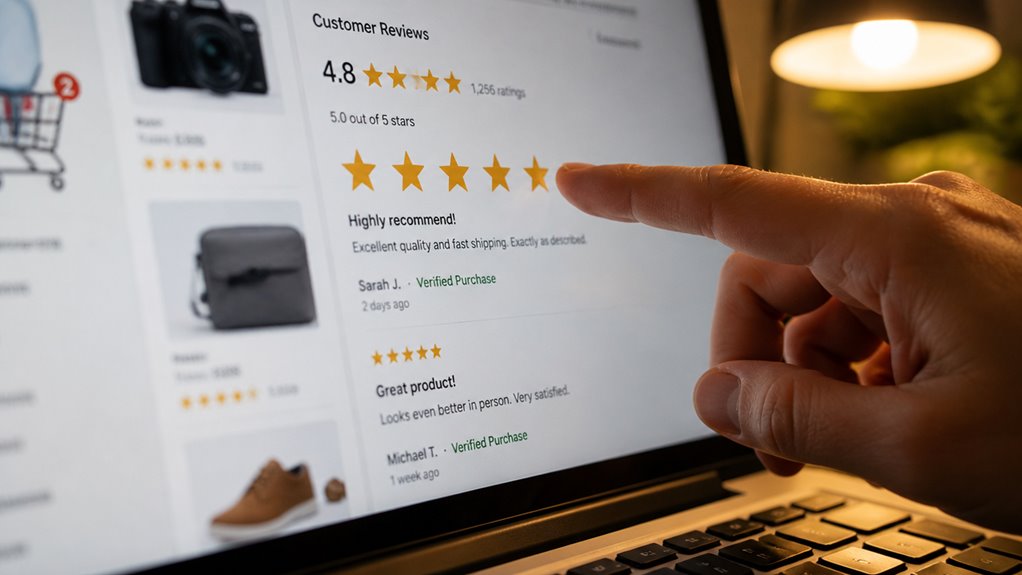 evaluate seller ratings carefully